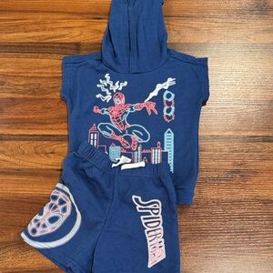 Marvel Blue Spider-Man Apparel. New no tags